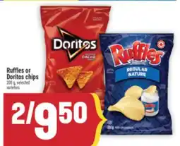 Marché Adonis Ruffles or Doritos chips offer