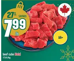Marché Adonis Beef cube Halal offer