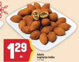 Marché Adonis Adonis vegetarian kebbe offer
