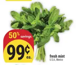 Marché Adonis Fresh mint offer