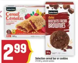Marché Adonis Selection cereal bar or cookies offer