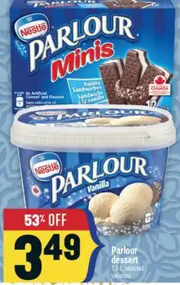 Marché Adonis Parlour dessert offer