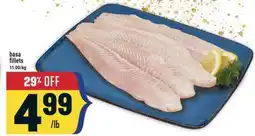 Marché Adonis Basa fillets offer
