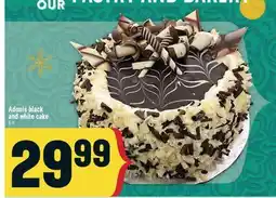 Marché Adonis Adonis black and white cake offer