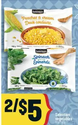 Marché Adonis Selection vegetables offer