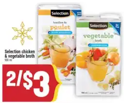 Marché Adonis Selection chicken & vegetable broth offer