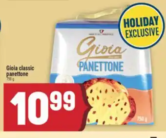 Marché Adonis Gioia classic panettone offer
