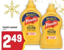 Marché Adonis French's mustard offer