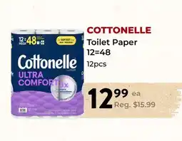 Marche Leo's COTTONELLE Toilet Paper 12 = 48 offer