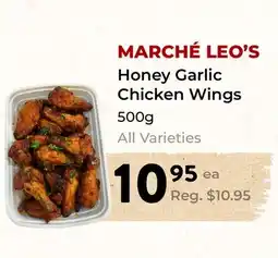 Marche Leo's MARCHÉ LEO'S Honey Garlic Chicken Wings offer
