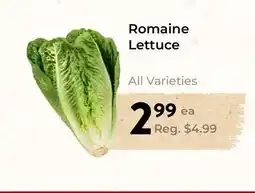 Marche Leo's Romaine Lettuce offer
