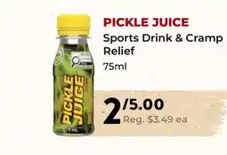Marche Leo's PICKLE JUICE Sports Drink & Cramp Relief offer
