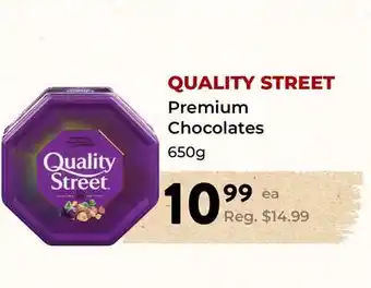Marche Leo's QUALITY STREET Premium Chocolates offer