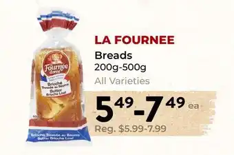 Marche Leo's LA FOURNEE Breads offer