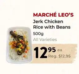 Marche Leo's MARCHÉ LEO'S Jerk Chicken Rice with Beans offer