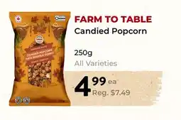 Marche Leo's FARM TO TABLE Candied Popcorn offer