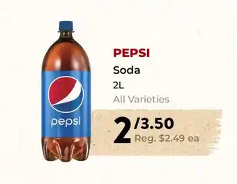 Marche Leo's PEPSI Soda offer