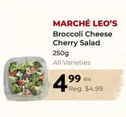 Marche Leo's MARCHÉ LEO'S Broccoli Cheese Cherry Salad offer