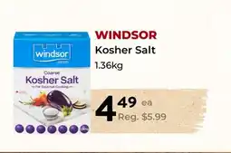 Marche Leo's WINDSOR Kosher Salt offer
