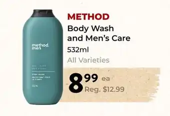 Marche Leo's METHOD Body Wash and Men's Care offer