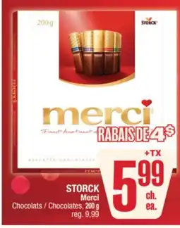 Jean Coutu STORCK Merci Chocolates offer