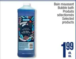 Jean Coutu Personnelle Bain moussant Bubble bath Selected products offer