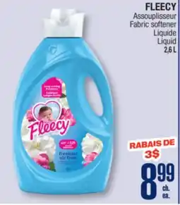Jean Coutu FLEECY Fabric softener Liquid offer