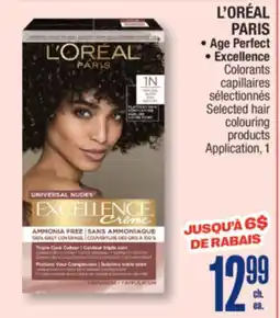 Jean Coutu L'ORÉAL PARIS Selected hair colouring products Application, 1 offer
