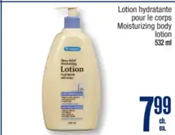 Jean Coutu PERSONNELLE Moisturizing body lotion offer