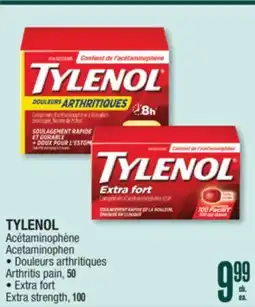 Jean Coutu TYLENOL Acetaminophen offer