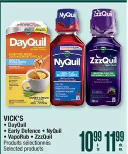 Jean Coutu VICK'S DayQuil , Early Defence NyQuil, Selected products offer
