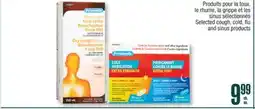 Jean Coutu PERSONNELLE Selected cough, cold, flu and sinus products offer