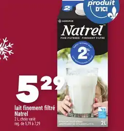 Marche Ami LAIT FINEMENT FILTRÉ NATREL offer