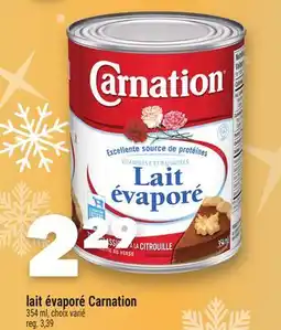 Marche Ami LAIT ÉVAPORÉ CARNATION offer