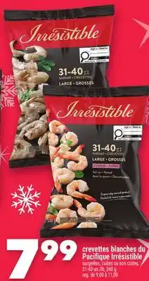 Marche Ami CREVETTES BLANCHES DU PACIFIQUE IRRÉSISTIBLE offer