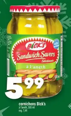 Marche Ami CORNICHONS BICK'S offer