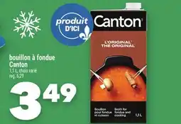 Marche Ami BOUILLON À FONDUE CANTON offer