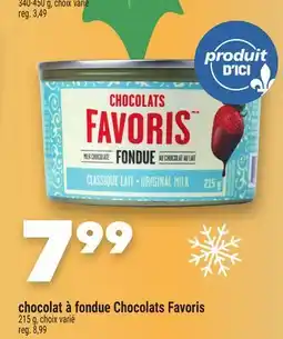Marche Ami CHOCOLAT À FONDUE CHOCOLATS FAVORIS offer