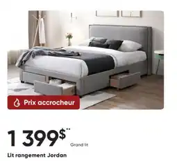 Dormez Vous Lit rangement Jordan offer