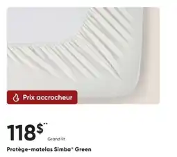Dormez Vous Protège-matelas Simba Green offer