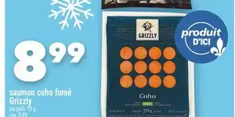 Marche Ami SAUMON COHO FUMÉ GRIZZLY offer