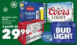 Marche Ami BIÈRE MOLSON, LABATT, SLEEMAN offer
