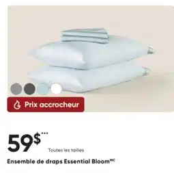 Dormez Vous Ensemble de draps Essential Bloom offer