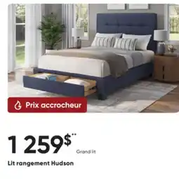 Dormez Vous Lit rangement Hudson offer