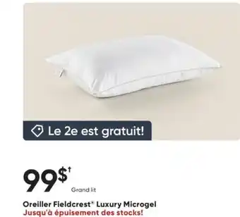 Dormez Vous Oreiller Fieldcrest Luxury Microgel offer
