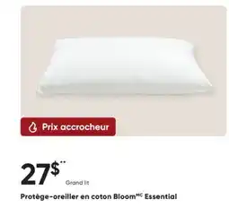Dormez Vous Protège-oreiller en coton Bloom Essential offer