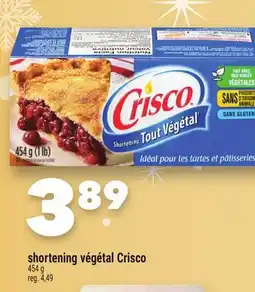 Marche Ami SHORTENING VÉGÉTAL CRISCO offer