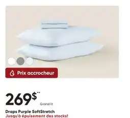 Dormez Vous Draps Purple SoftStretch offer