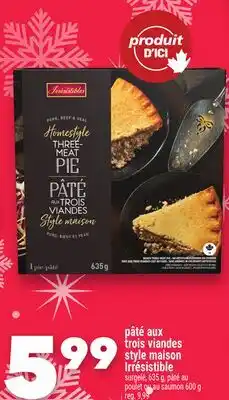 Marche Ami PÂTÉ AUX TROIS VIANDES STYLE MAISON IRRÉSISTIBLE offer