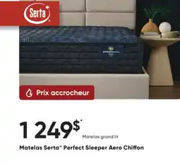 Dormez Vous Matelas Serta Perfect Sleeper Aero Chiffon offer